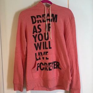 Pink quote sweatshirt